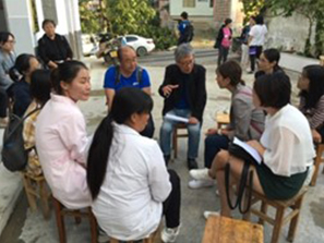 Interviews with village doctors and residents